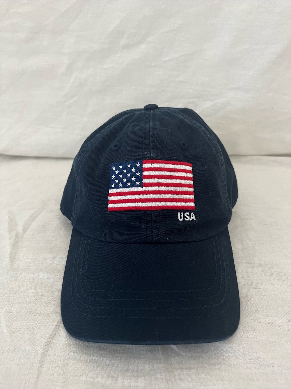Women’s Navy USA Flag Baseball Cap